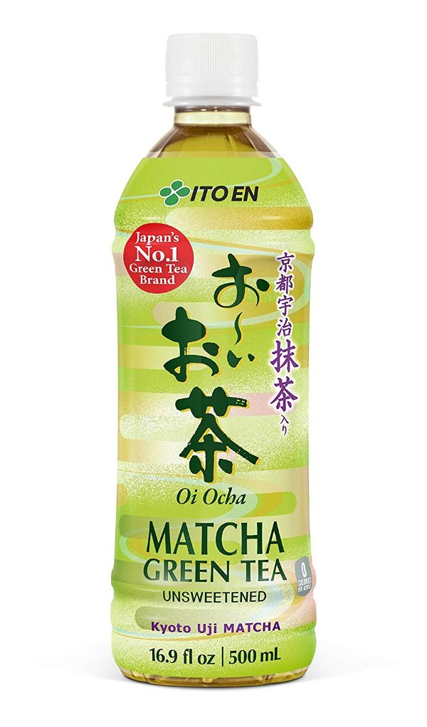 Organic Oi Ocha Unsweetened Green Tea, 16.9 Ounce (Pack of 12)