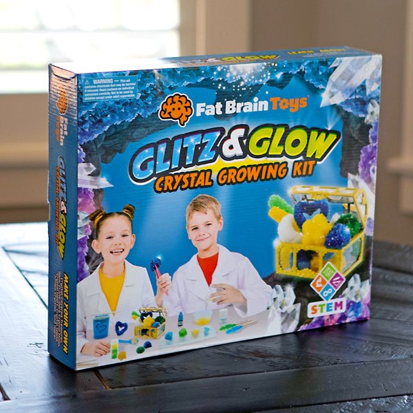 Glitz & Glow Crystal Growing Kit - Best for Ages 8 to 11