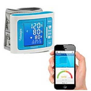 Bluetooth Smart Travel Blood Pressure Monitor - Black