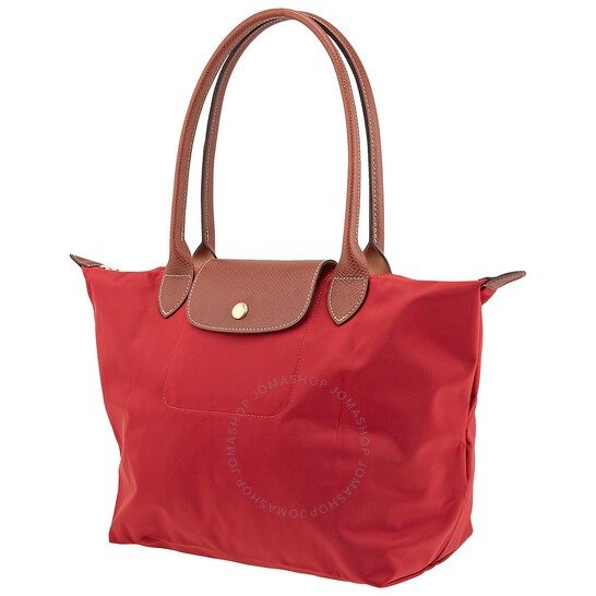 Ladies Red Le Pliage Shoulder Bag S