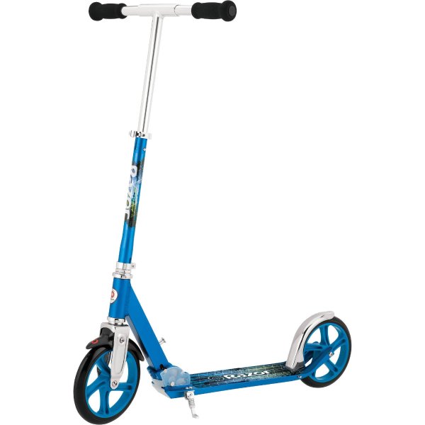 A5 Lux Kick Scooter - Large 8" Wheels, Foldable, Adjustable Handlebars, Lightweight, for Riders up to 220 lbs