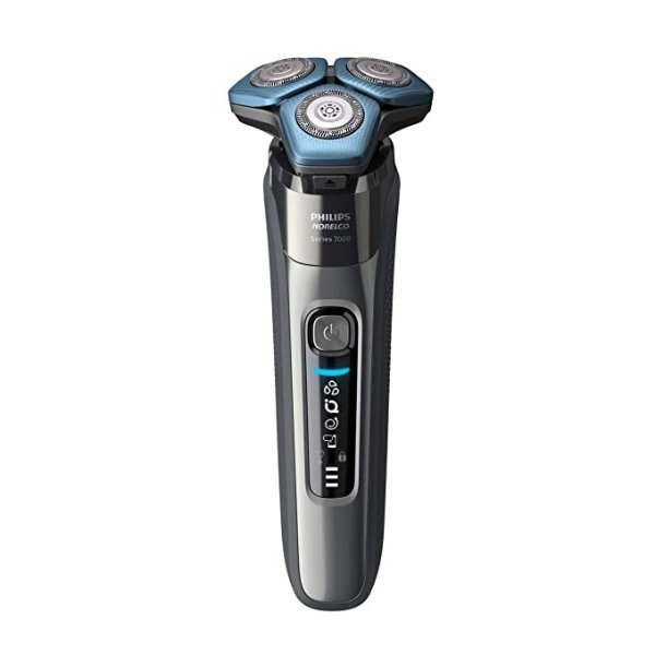 Norelco Shaver 7100, Rechargeable Wet & Dry Electric Shaver with SenseIQ Technology and Pop-up Trimmer S7788/82