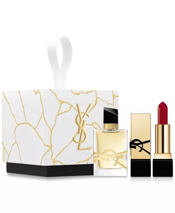 2-Pc. Libre Eau de Parfum & Lipstick Mini Ornament Gift Set