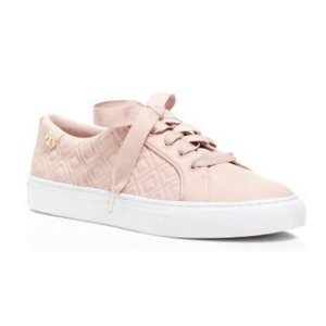 Tory Burch 'Marion' Quilted Lace Up Sneakers