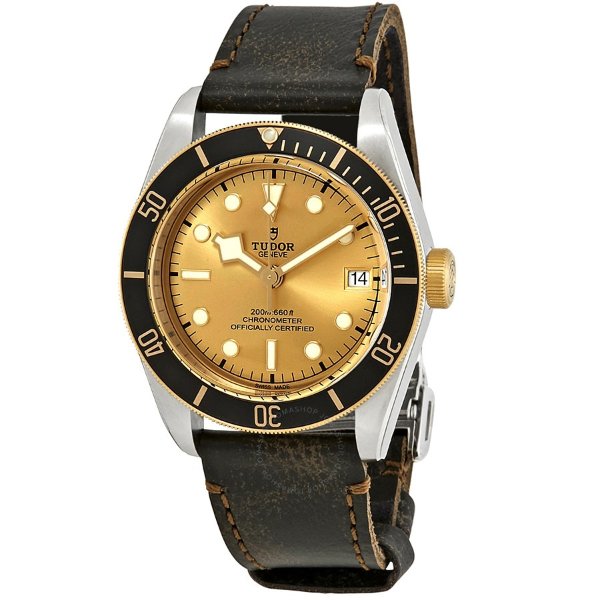 Heritage Black Bay S&G Automatic Men's Watch M79733N-0007
