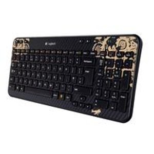 Logitech Wireless Keyboard K360 (Victorian Wallpaper) - Dented Box