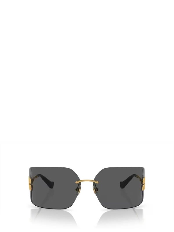 Logo-Plaque Oversize-Frameless Sunglasses – Cettire