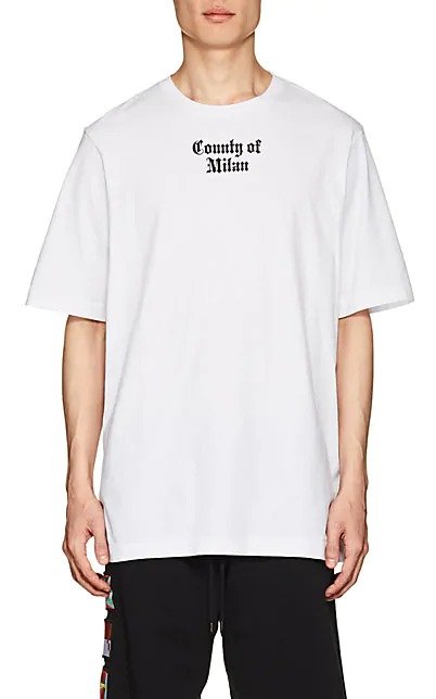 Flag-Graphic Cotton Jersey T-Shirt