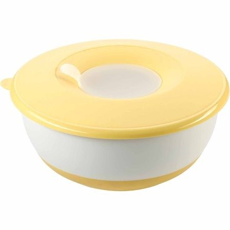Leifheit 3.3qt 3-in-1 Mix and Store Mixing Bowl, Transparent White and Red - Walmart.com