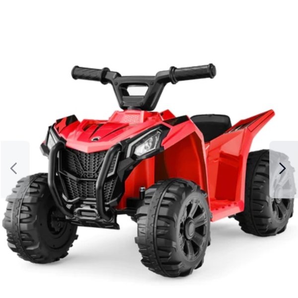 Best Choice Products 6V Kids Ride-On 4-Wheeler Quad ATV Car w/ 1.8mph Max Speed, Treaded Ti