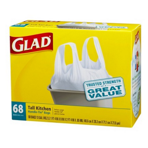 Target.com购买2盒Glad厨房垃圾袋享优惠