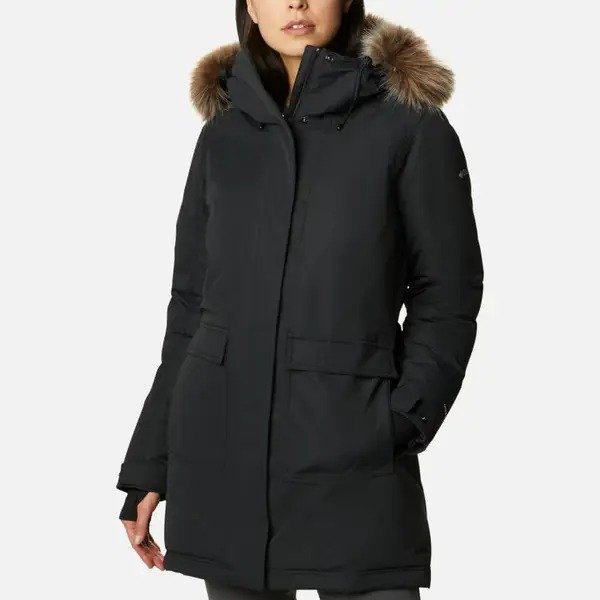 Little Si Faux Shearling-Trimmed Shell Hooded Parka