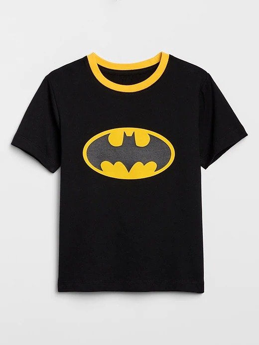 DC ™英雄蝙蝠侠小童T恤，带斗篷