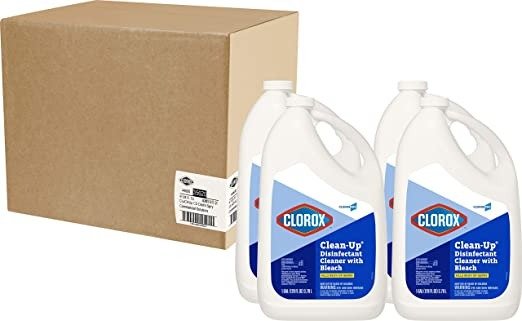 Commercial SolutionsClean-Up All Purpose Cleaner with Bleach - Original, 128 Ounce Refill Bottle, 4 Bottles/Case (35420)