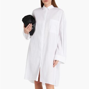 Toteme白色衬衫裙