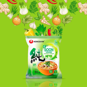 NongShim 农心蔬菜泡面 3.95 oz. 10包装