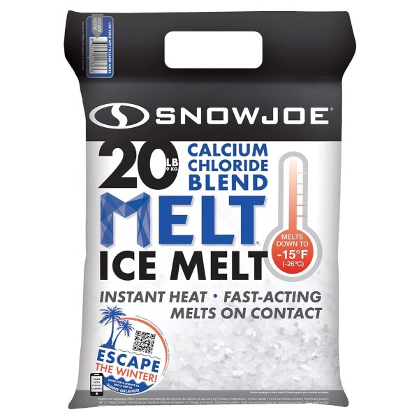 MELT20ESB 20-Pound Calcium Chloride Ice Melt Blend