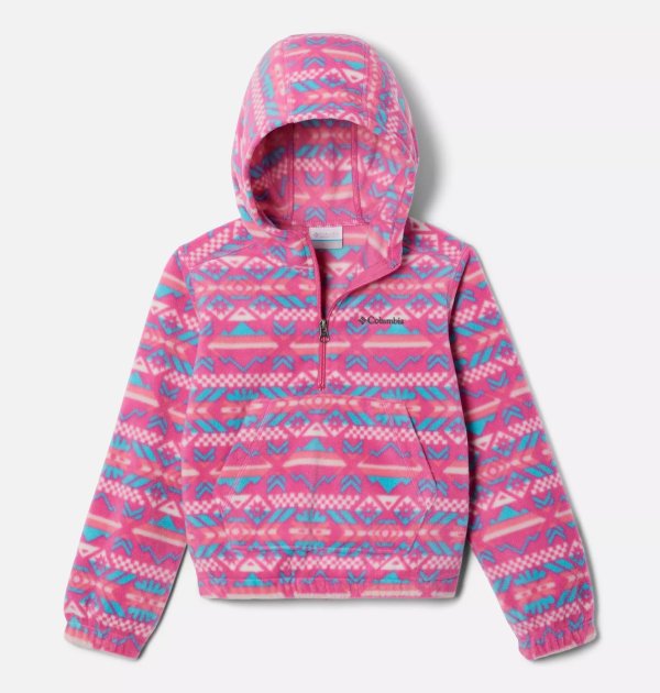 Girls' Benton Springs™ Hooded Half Zip Fleece Pullover