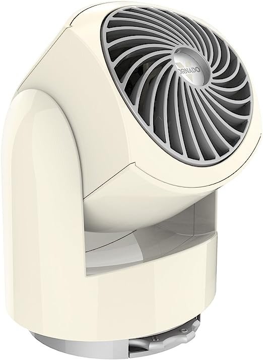 Flippi V6 Personal Air Circulator Fan, Vintage White (Cream)
