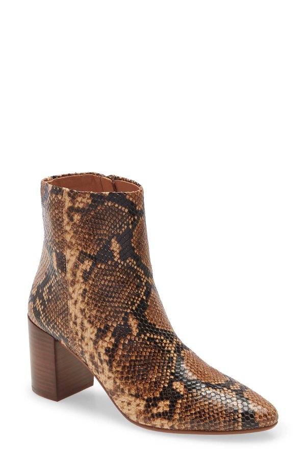 The Fiona 蛇纹靴