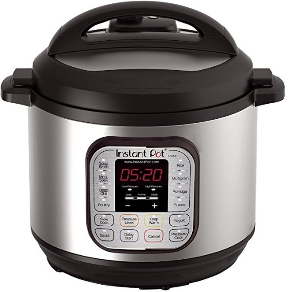 DUO80 8 Qt 7-in-1 Multi- Use Programmable Pressure Cooker, Slow Cooker, Rice Cooker, Steamer, Saute, Yogurt Maker and Warmer