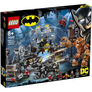 LEGO 乐高超级英雄系列76122泥脸侵袭蝙蝠洞