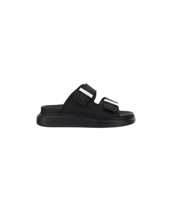 Double-strap Rubber Sandals | italist, ALWAYS LIKE A SALE