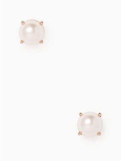 earrings pearl gumdrop studs