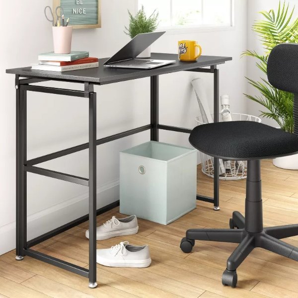 Folding Desk Black - Room Essentials&#8482;