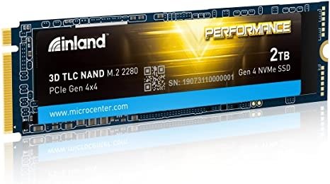 Performance 2TB PCIe4.0 NVMe 固态硬盘