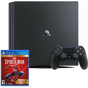 PS4 Pro 1TB Console + Marvel's Spider-Man