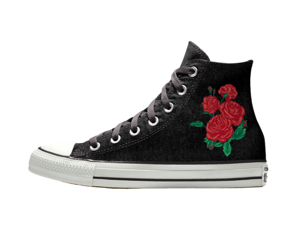 Custom Floral Embroidery Chuck Taylor All Star By You