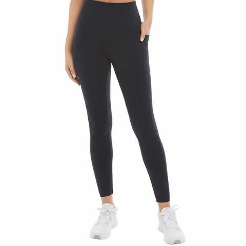 New Max & Mia Women's French Terry High Waisted Legging Extra
