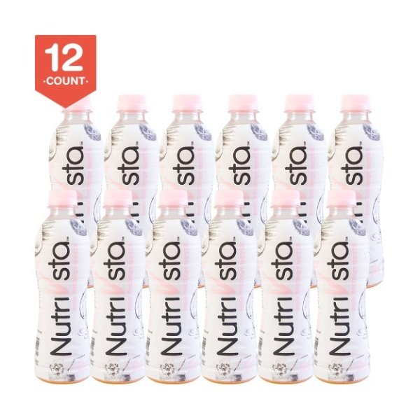 泰国NUTRIVSTA 纯天然粉色椰子水 340ml 12瓶装