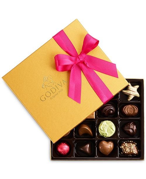 Chocolatier 19-Pc. Gold Gift Box