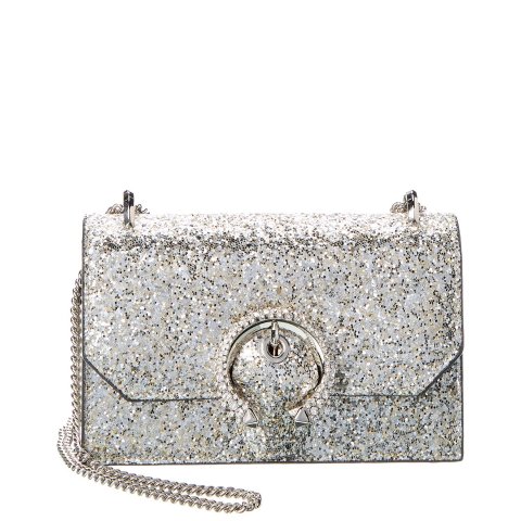 Jimmy ChooParis Glitter Wallet On Chain