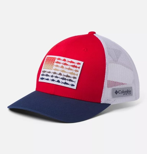 PFG Mesh Snap Back™ Fish Flag Ballcap | Columbia Sportswear