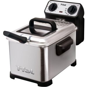 T-fal FR4049 Family Pro 3-Liter Deep Fryer with Stainless Steel