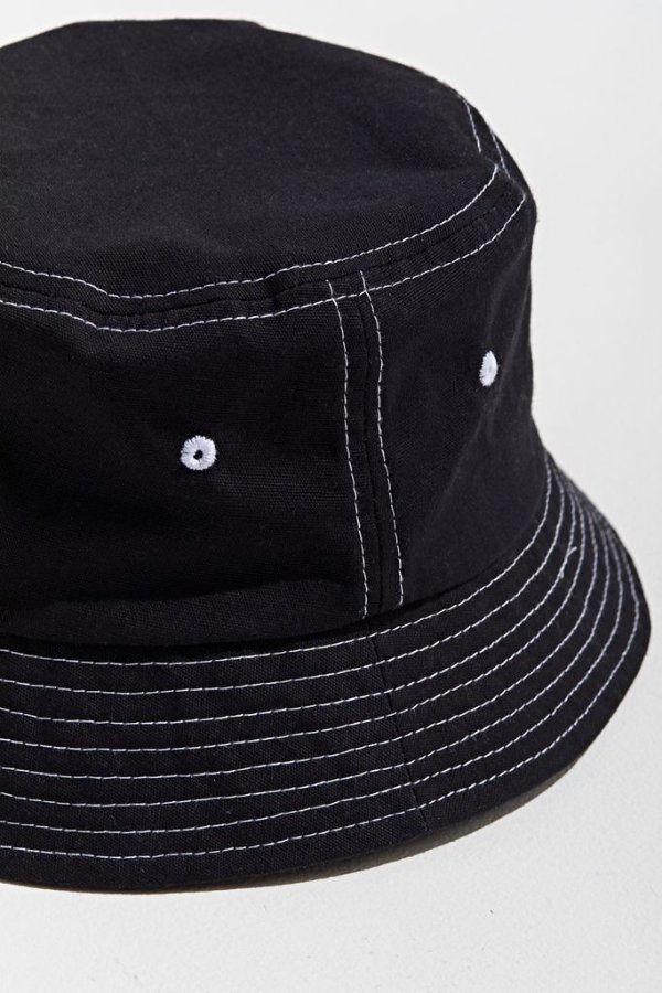 UO Contrast Stitch Bucket Hat