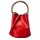 Pannier Two-Tone Leather Bucket Bag