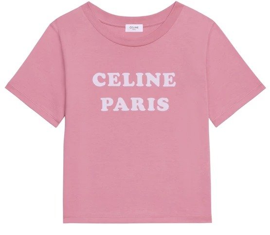 Paris Boxy Cotton Jersey T-Shirt