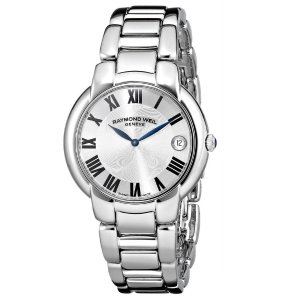 Raymond Weil Women's 5235-ST-01659 Jasmine Analog Display Swiss Quartz Silver Watch