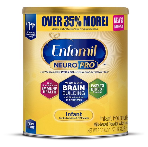 NeuroPro 婴儿奶粉, 28.3 oz 加量装