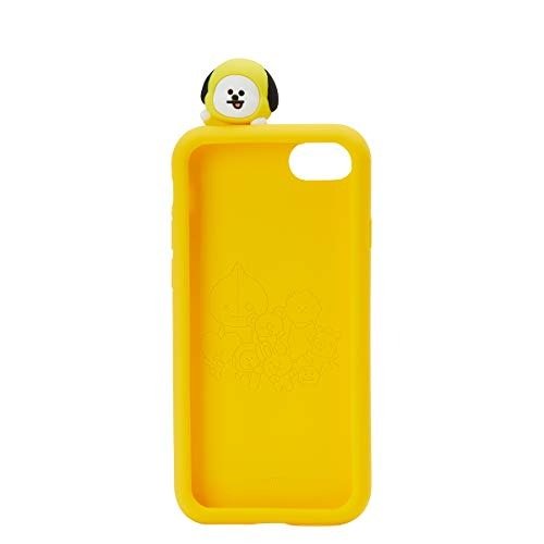 Official Merchandise by Line Friends - CHIMMY Character Silicone Case Compatible for iPhone 8