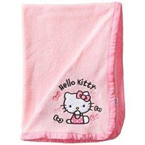 Hello Kittty Baby-Girls Plush Blanket @ Amazon.com