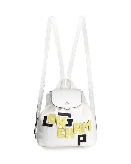 Le Pliage LGP XS Leather Logo Backpack