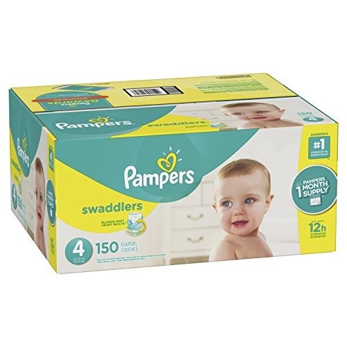 Swaddlers Disposable Diapers Size 4, 150 Count