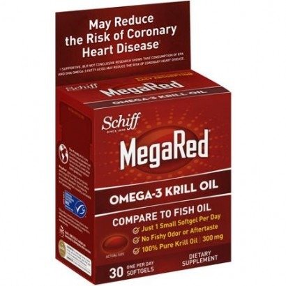 MegaRed 300mg Omega-3 磷虾油胶囊 30粒