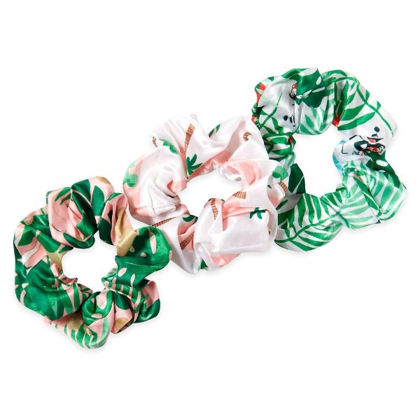 Mickey and Minnie Mouse Tropical Hair Scrunchie Set | shopDisney