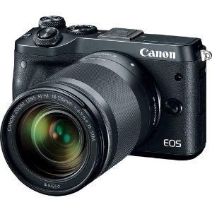 Canon EOS M6 APS-C 无反相机 + 18-150mm 镜头
